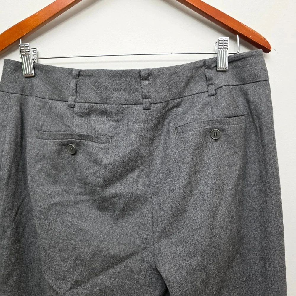 Talbots‎ Heritage Gray Wool Career Dress Pants Trousers Size 10 - Picture 6 of 8